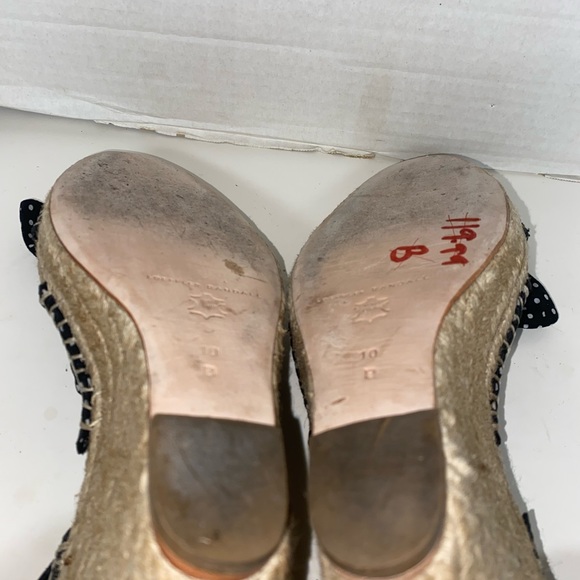 Loeffler Randall Espadrille Wedge Polkadot Sz 10 B Sandals - Picture 11 of 11